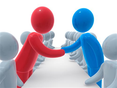 Working together 